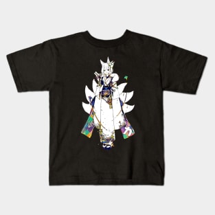 Kaga Azur Lane Pop Art Kids T-Shirt